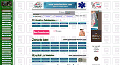 Desktop Screenshot of ambulancieros.com